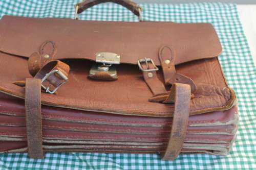 Vintage Leather briefcase