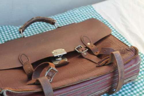 Vintage Leather briefcase
