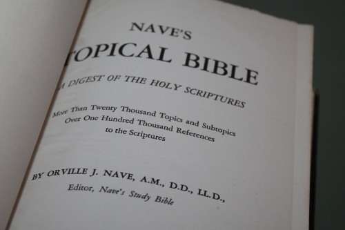 Nave`s Topical Bible