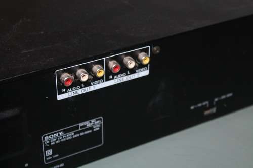 Sony Laser Disc Player
