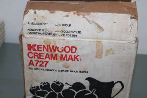 Kenwood Cream Maker
