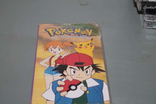 Pokemon Ash Catches a Pokemon VHS