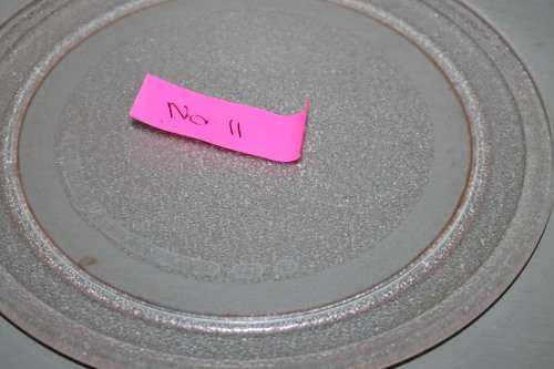 Microwave plate No 11