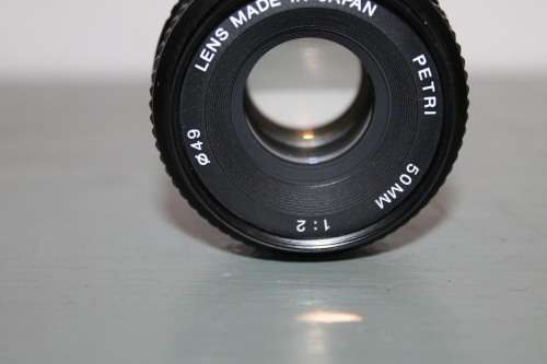 Petri 50mm lens