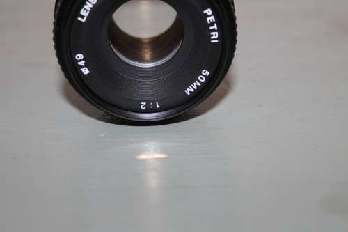 Petri 50mm lens