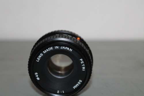 Petri 50mm lens