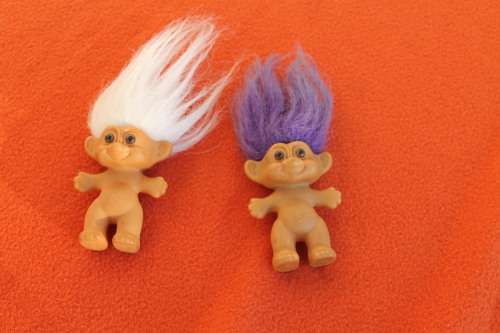2 Vintage Trolls