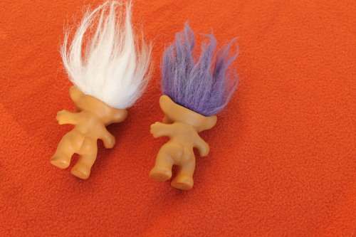 2 Vintage Trolls