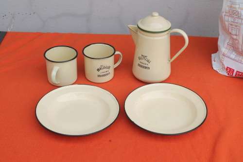 Enamel Camping Set