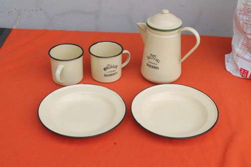 Enamel Camping Set