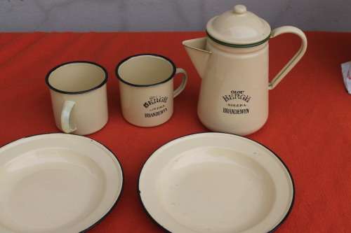 Enamel Camping Set