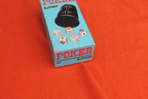 Boxed Poker dice