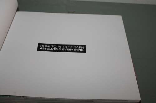 How to Photograph Absolutely everything tomag