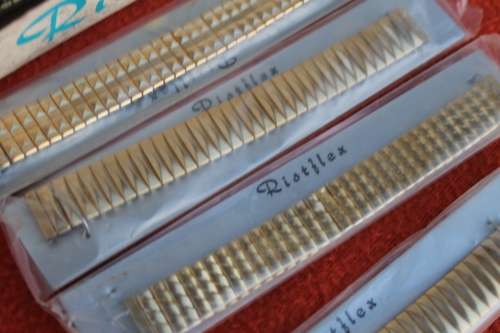 12 Assorted Vintage watch straps