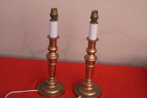2 Brass Lamps