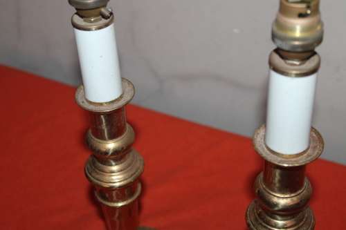 2 Brass Lamps