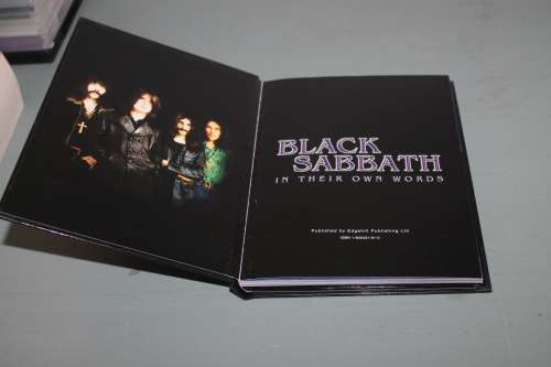 Black Sabbath In their own Words DVD and Book