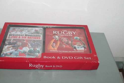 Rugby Book and DVd Set