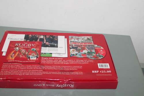 Rugby Book and DVd Set