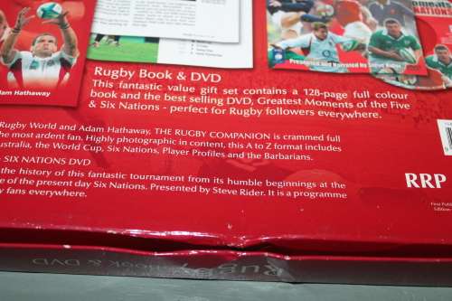 Rugby Book and DVd Set