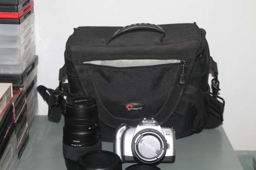Canon rebel EOS TI with 2 lenses
