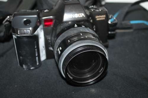 Minolta Dynax 8000i with Minolta 55mm lens