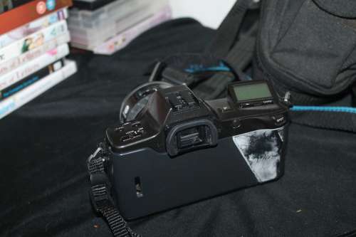 Minolta Dynax 8000i with Minolta 55mm lens