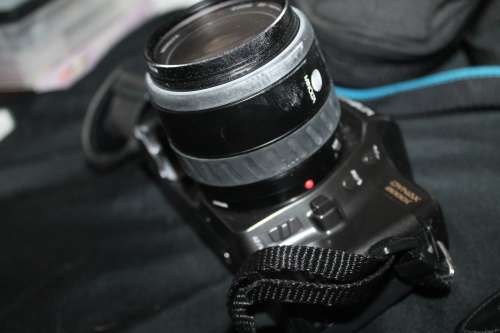 Minolta Dynax 8000i with Minolta 55mm lens