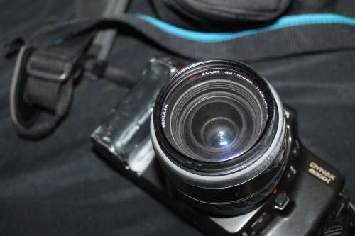Minolta Dynax 8000i with Minolta 55mm lens