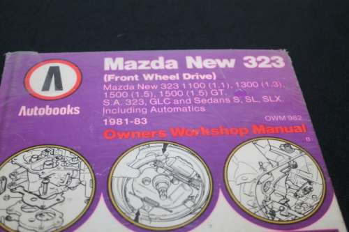 Mazda 323 Car Manual