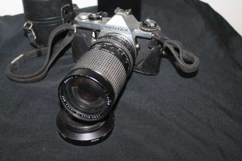 Pentax ME with 3 Lenses