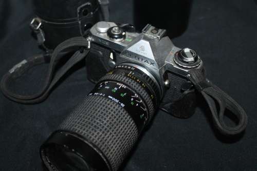 Pentax ME with 3 Lenses