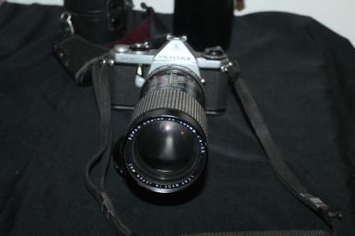 Pentax ME with 3 Lenses