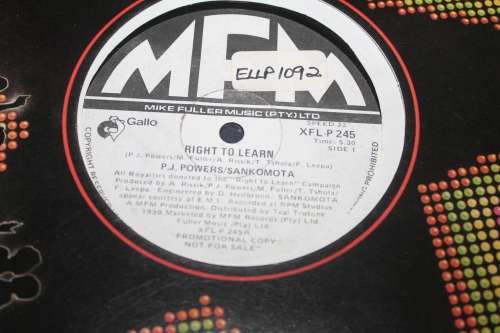P J Powers Maxi A Prayer for Peace / Right to Learn