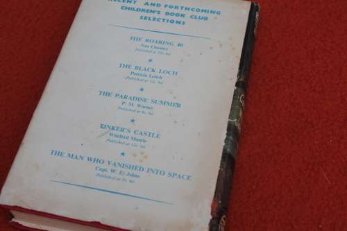 Biggles Takes it Rough Captain W E Johns 1st Edition
