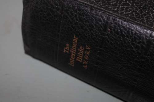 The Interlinear Bible Leather Bound
