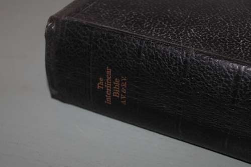 The Interlinear Bible Leather Bound
