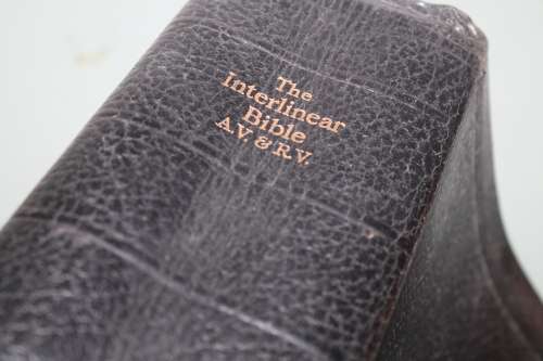The Interlinear Bible Leather Bound