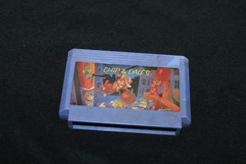 Chip and Dales TV Game Cartridge