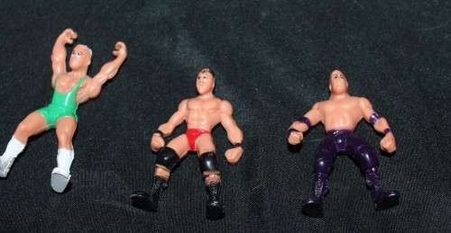 MiniWresting Figures with Ring