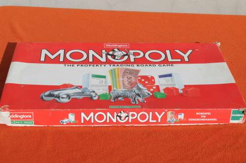 Monopoly Board Game Eloff Street