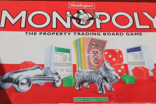 Monopoly Board Game Eloff Street