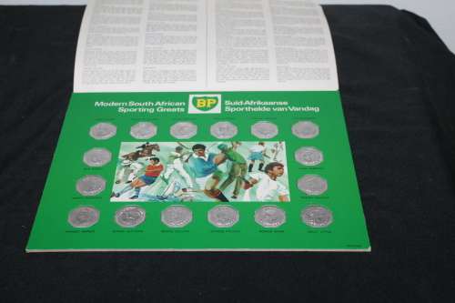 Modern south African Sporting Greats BP Tokens