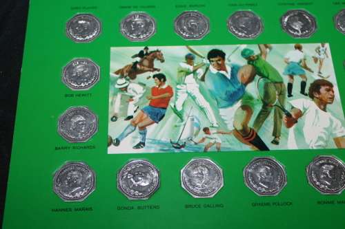 Modern south African Sporting Greats BP Tokens