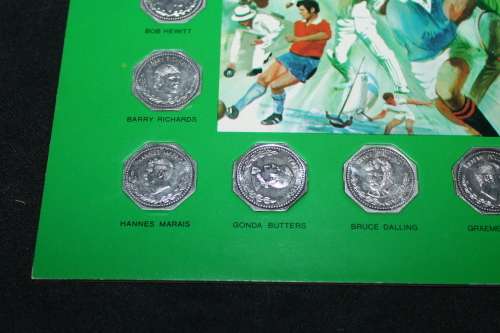 Modern south African Sporting Greats BP Tokens