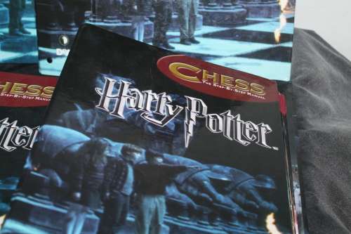 Harry Potter 4 Flies with Chess Magazines