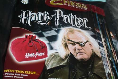 Harry Potter 4 Flies with Chess Magazines