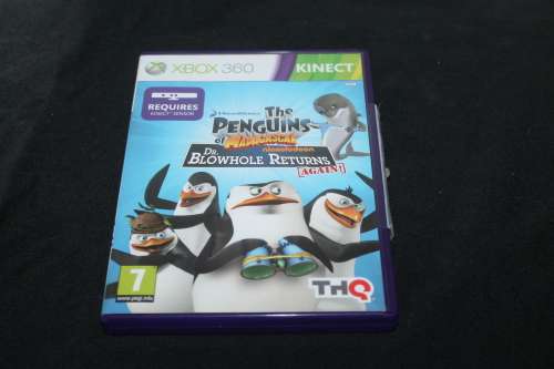 X Box 360 Kinect the Penguins of Madagascar