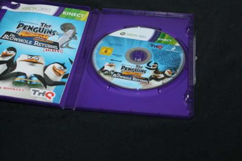 X Box 360 Kinect the Penguins of Madagascar