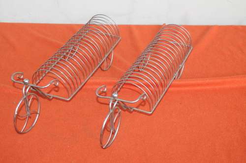2 Bicycle CD racks